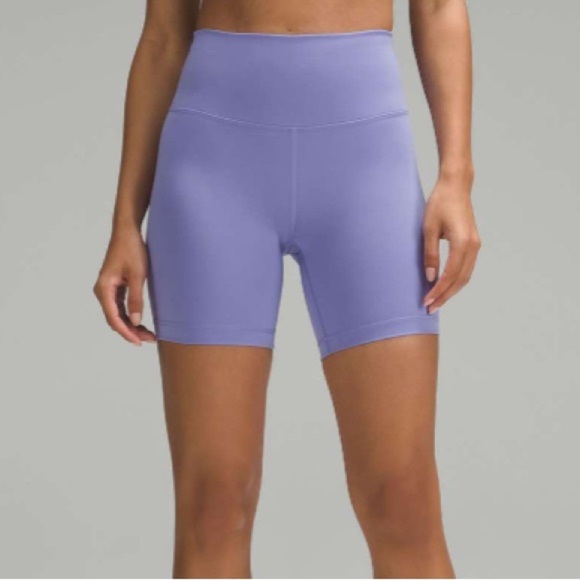 Lululemon Wunder Train High-Rise Short 6" Dark Lavender 2247 - Picture 3 of 10